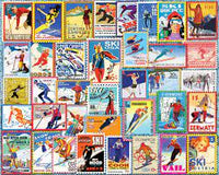 Ski Stamps, Lewis T Johnson (1000pcs)