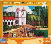 Collection PFG Hometown - Santa Barbara Mission (utilisation / utilisée - Puzzles pour de bon)