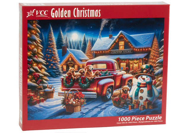 Golden Christmas, Rafael Trujillo (1000pcs)