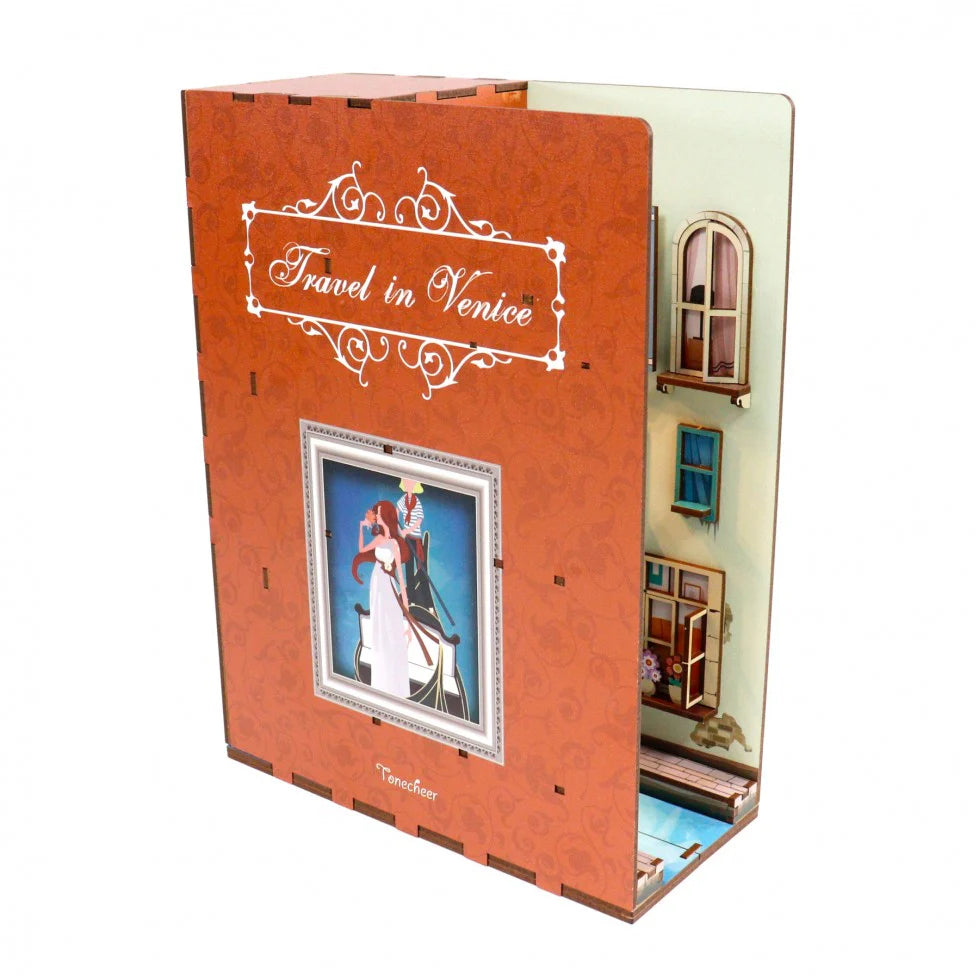 Book Nook - Travel in Venice (Wood)