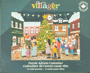 Advent Calendar - Welcome to the Holiday Village, Tara Younggren (24x100pcs)