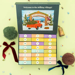 Advent Calendar - Welcome to the Holiday Village, Tara Younggren (24x100pcs)