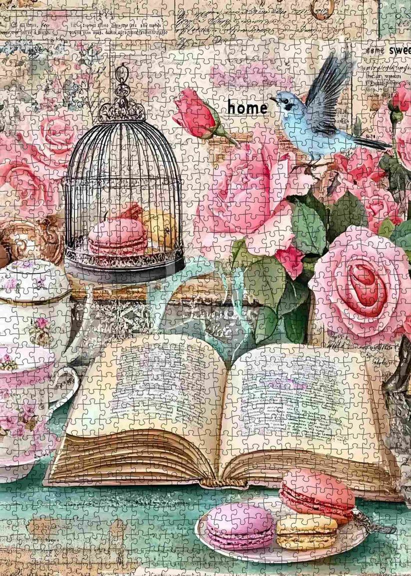 Vintage Birdcage Tea Table (1000pcs)