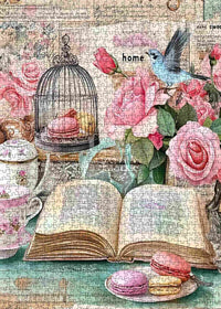 Vintage Birdcage Tea Table (1000pcs)