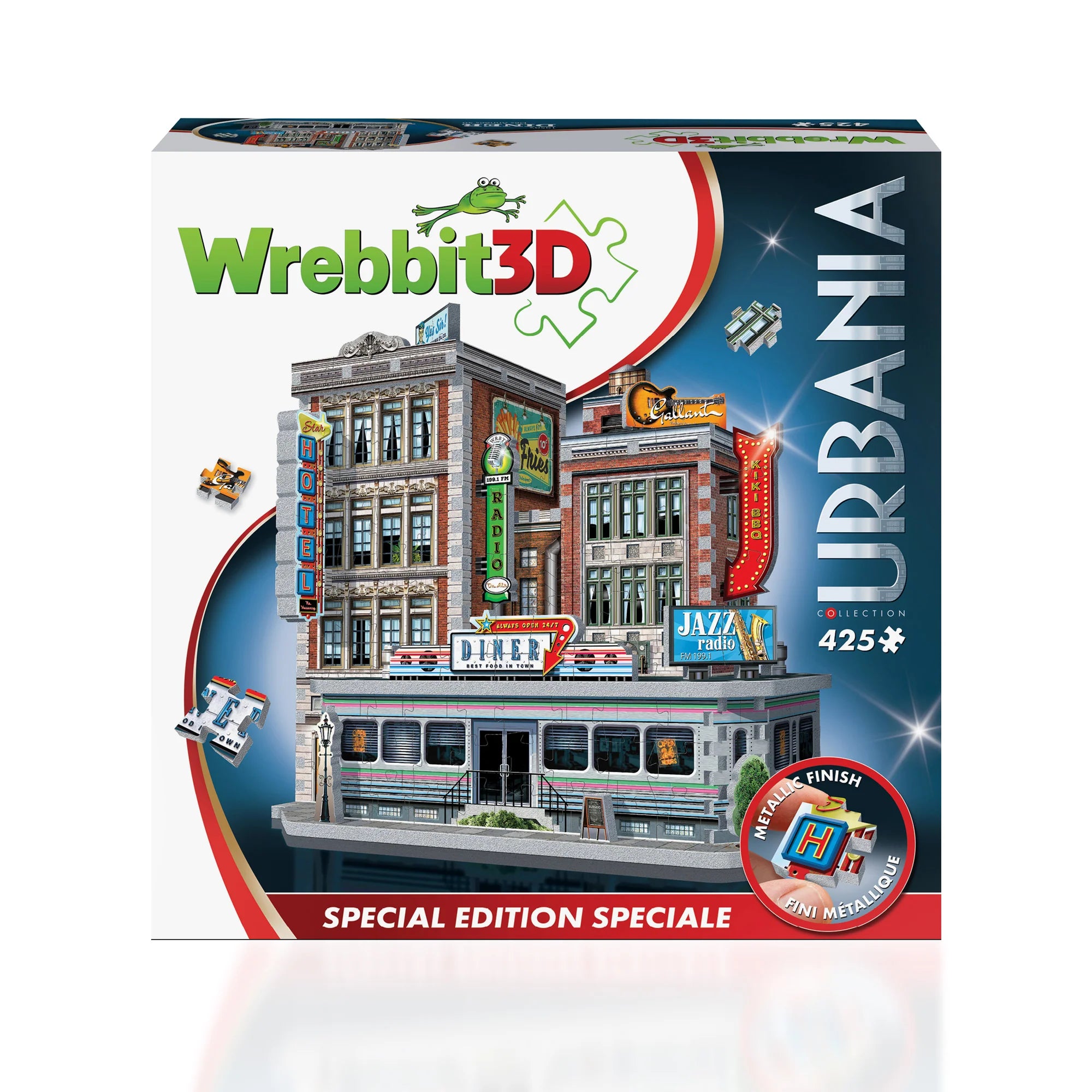 1950's Diner - Urbania Collection (3D Puzzle) (425pcs) (Limited Edition)