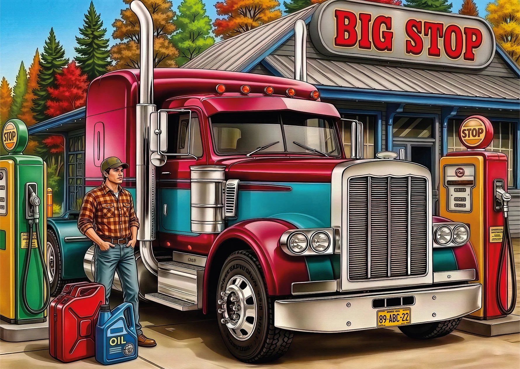 Welcoming Truck Stop (1000pcs)