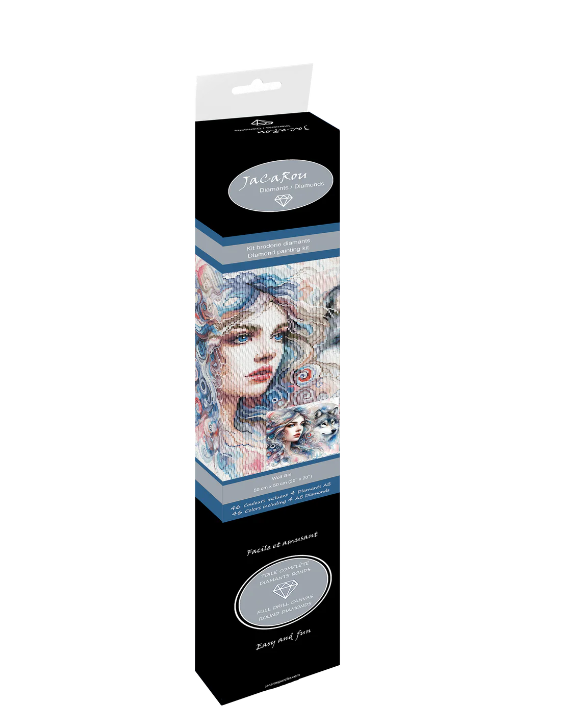 Diamond Painting - Wolf Girl