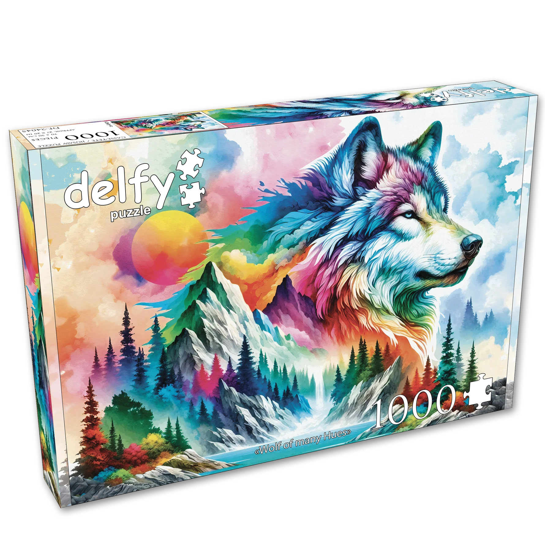 Wolf of Many Hues (1000pcs)