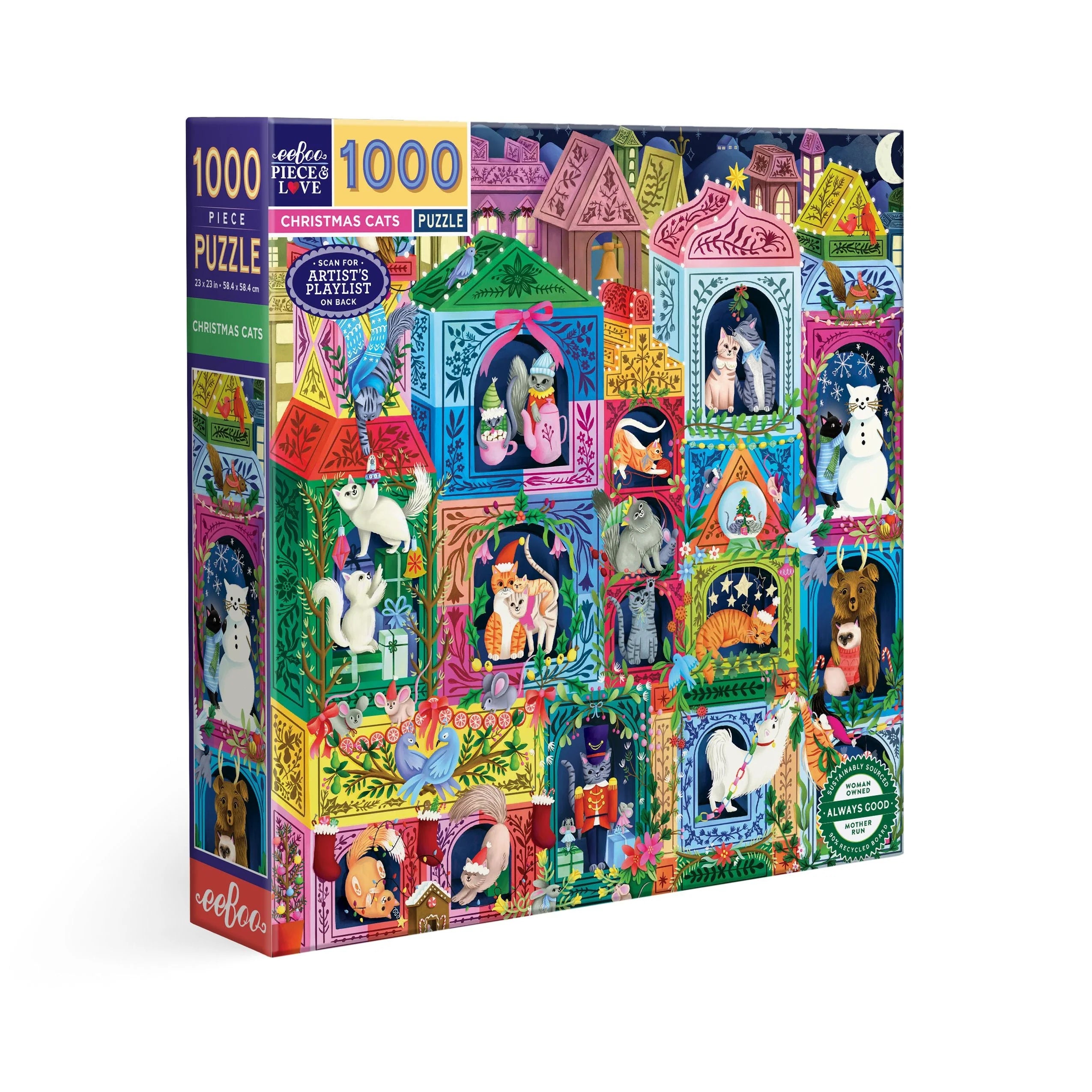 Christmas Cats (1000pcs)