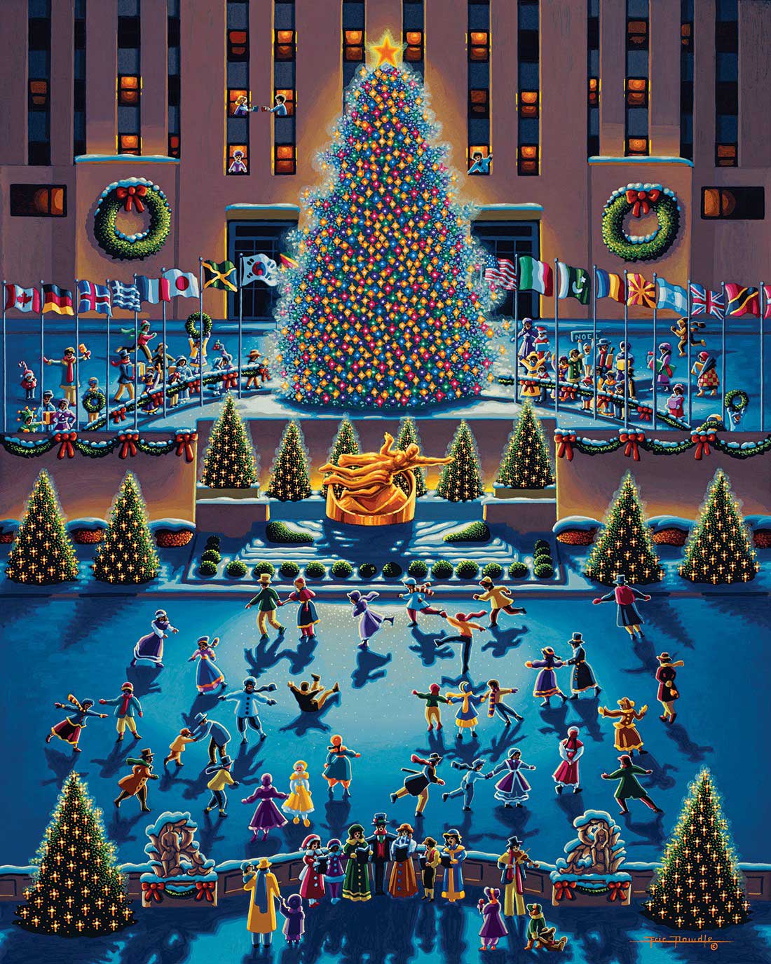 Fun hivernal (1000pcs)