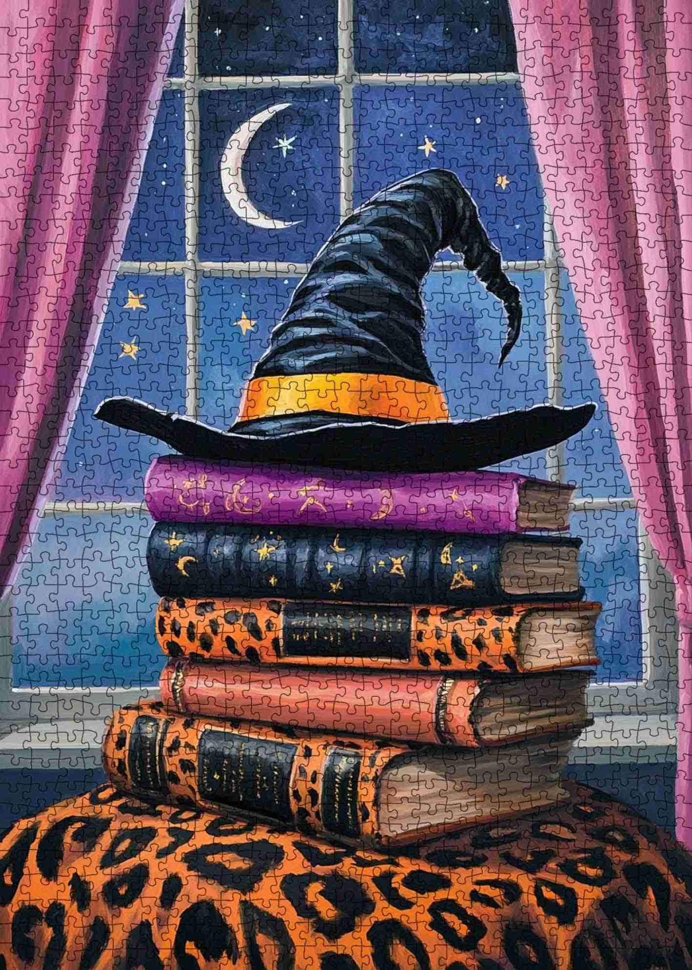 Witch Hat and Spell Books (1000pcs)