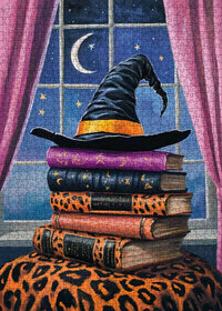 Witch Hat and Spell Books (1000pcs)