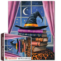Witch Hat and Spell Books (1000pcs)