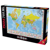 World Political Map (700 XL pcs)