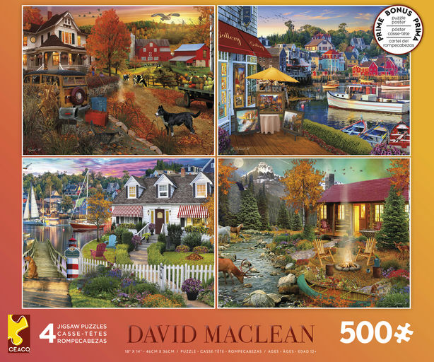 David Maclean 4-in-1 Multipack (4 x 500pcs)