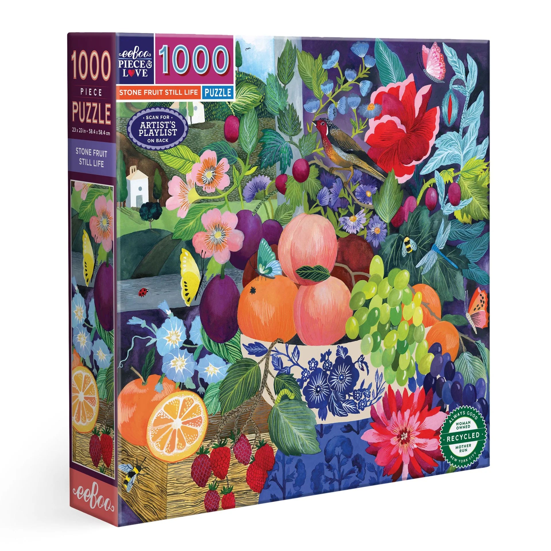 Nature morte aux fruits à noyau (1000 pièces) 