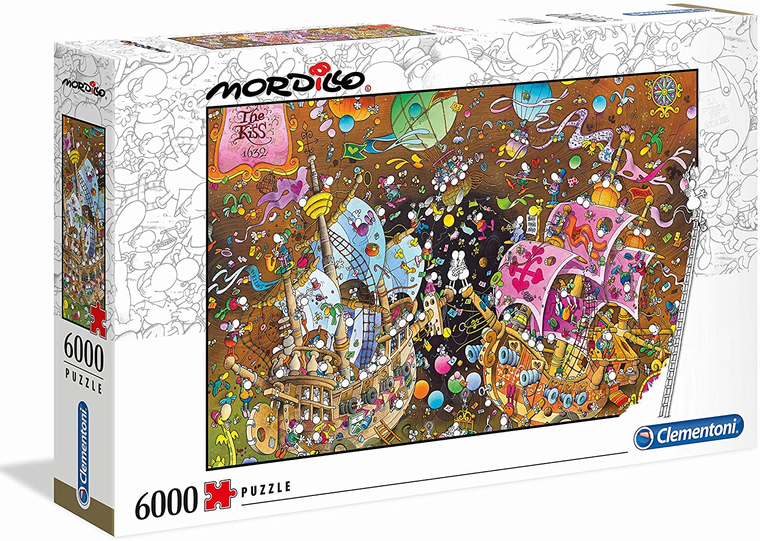 The Kiss, Mordillo (6000pcs)