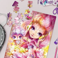 Stars nébuleuses - Petulia & Paloma (avec des paillettes) (200pcs)