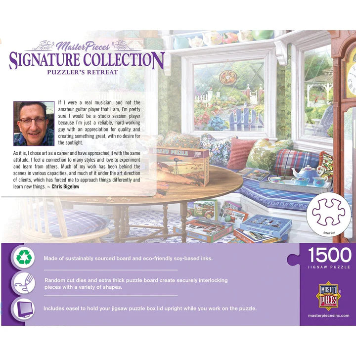 Collection Signature PFG - L'Évasion du Puzzler, Bigelow (1500 pièces) (Occasion - PUZZLES FOR GOOD)