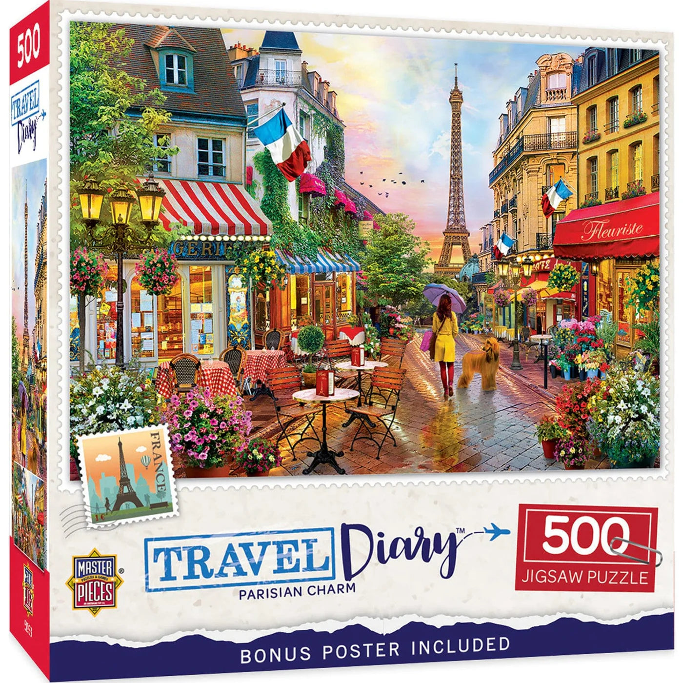Travel Diary - Parisian Charm, David Maclean (500pcs)
