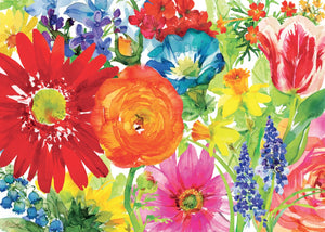 PFG Ravensburger Abundant Blooms, Gail Flores (1000pcs) (NEW BOX SIZE) (Usage/Used - PUZZLES FOR GOOD)