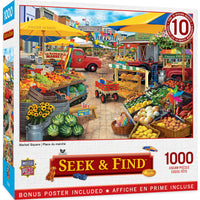 Chercher et trouver - Market Square (1000pcs)