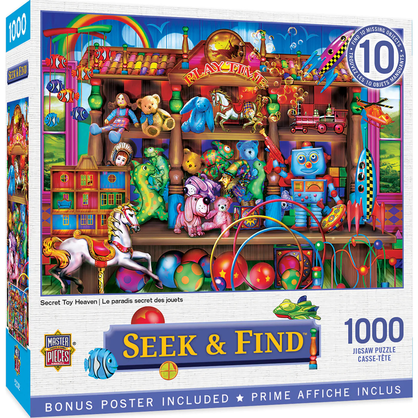 Seek & Find - Secret Toy Heaven (1000pcs)