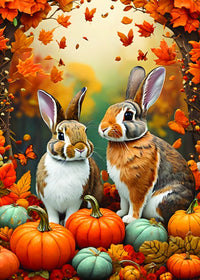 Bunnies d'automne (500pcs)