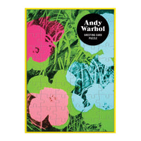 Greeting Card - Andy Warhol Flowers (60pcs)