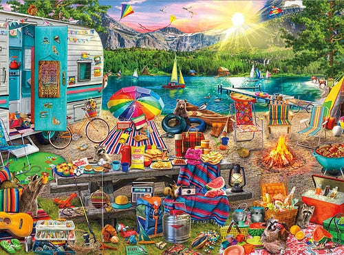 DMG The Family Campsite,  Aimee Stewart (DAMAGED BOX)