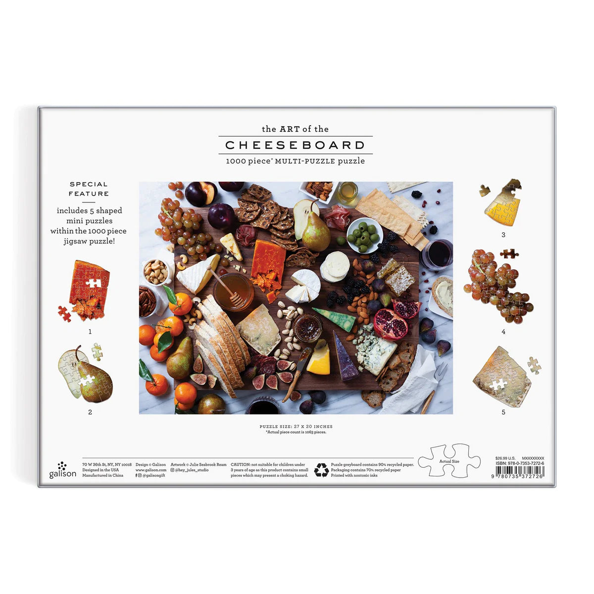 The Art of the Cheeseboard (1000pcs)