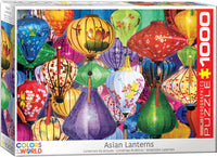 Couleurs PFG du monde - Lanternes asiatiques (utilisation / utilisée - puzzles pour de bon)