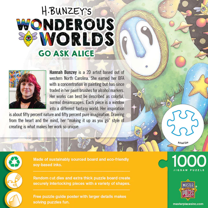 Wonderous Worlds - Le monde était fou, Hannah Bunzey (1000pcs)