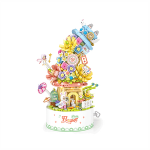 LOZ Flower Music Box (1091pcs) (Light up)