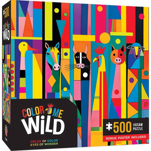 Color Me Wild - Fields of Color, Eyes of Wonder (500pcs)