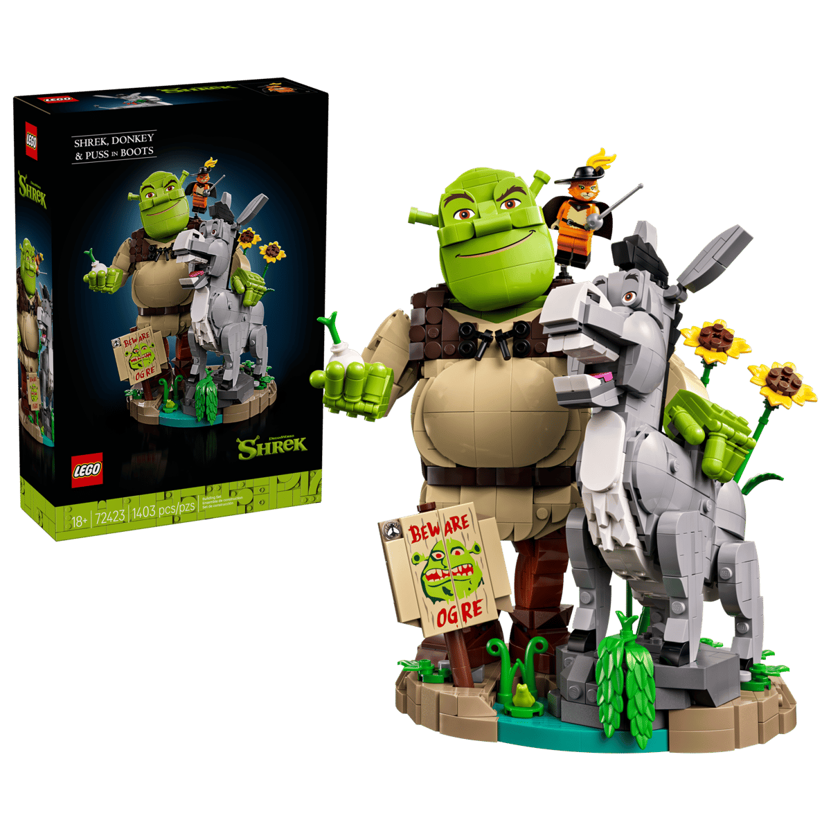 LEGO® - Shrek, Donkey & Puss in Boots