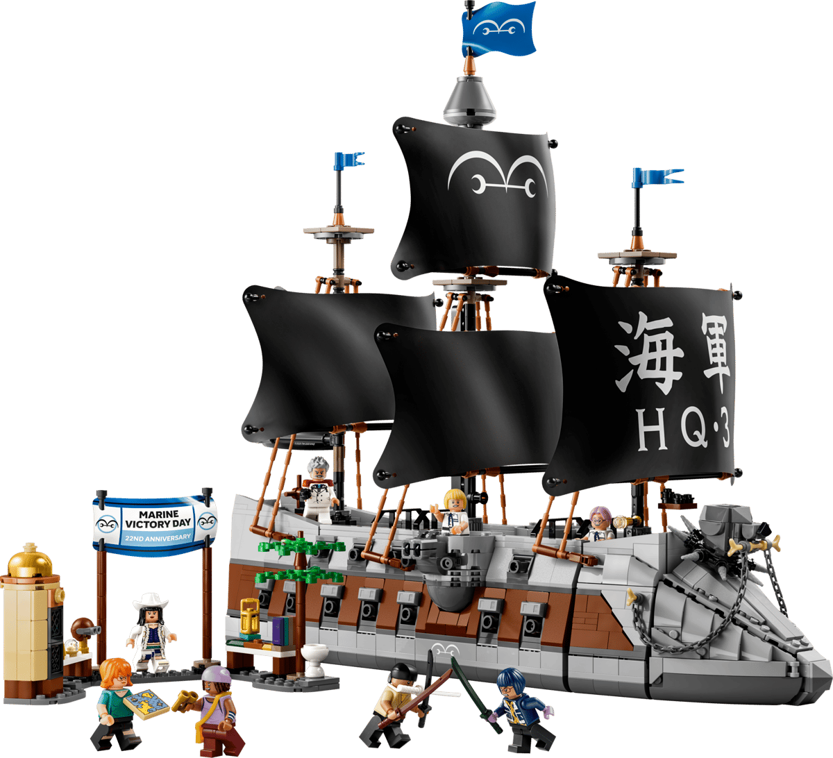 LEGO® - One Piece - Garp's Marine Bttleship