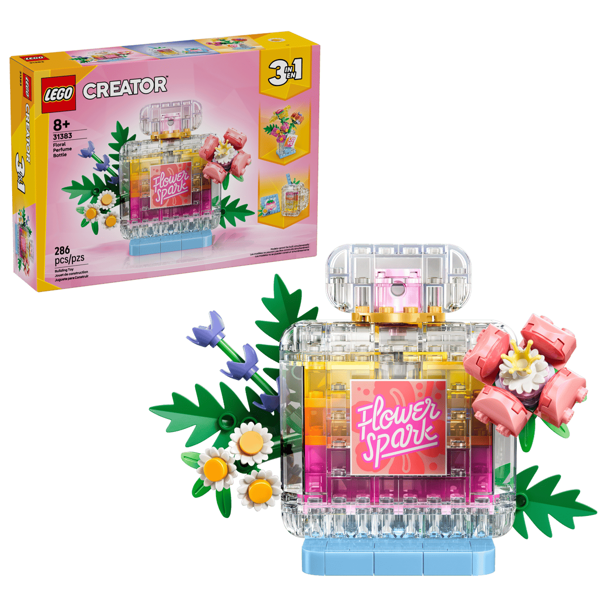 LEGO® - Creator - 3-in-1 Floral Decor Perfume Bottle