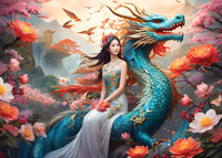 Dragon bleu (500pcs)