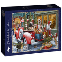 Chiens sur camion (1000pcs)