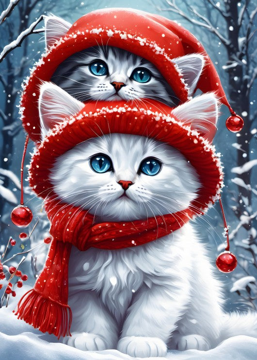 Kitties in the Winter (300pcs)