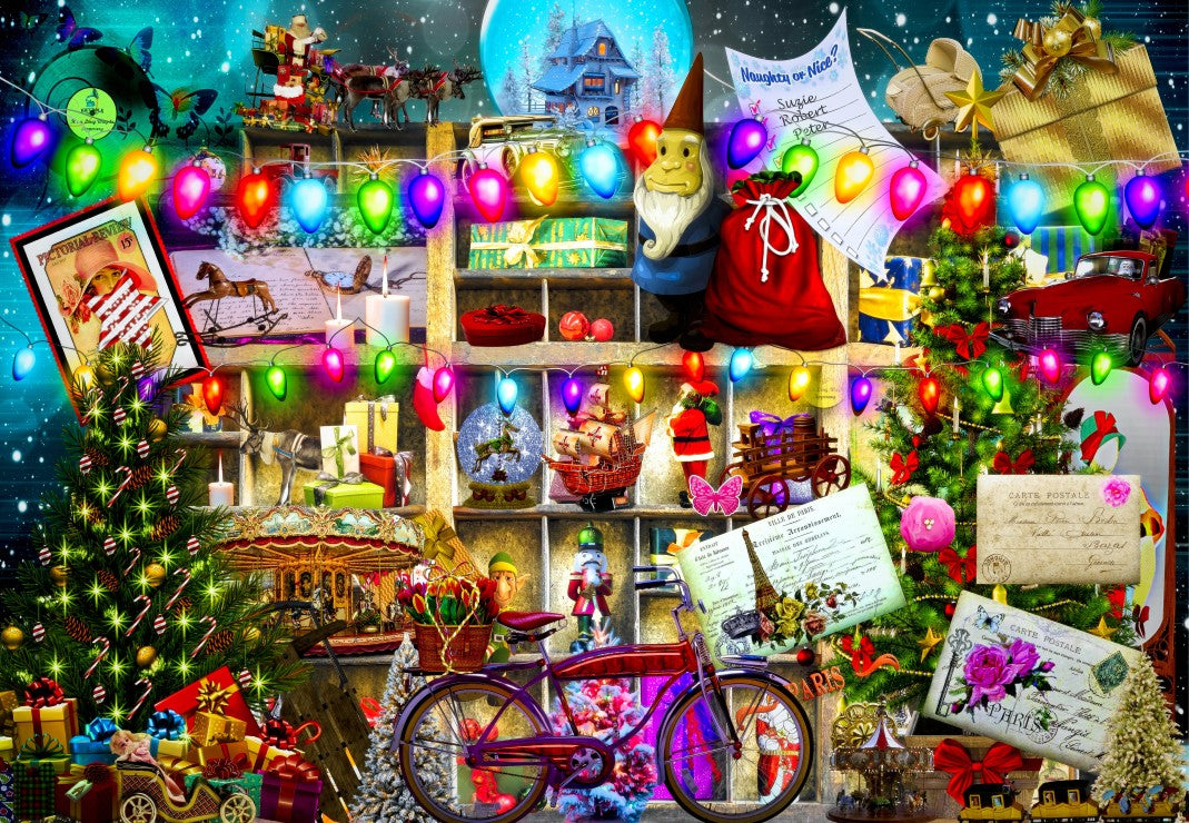 Sur la belle liste du Père Noël (1000pcs)