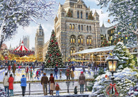 Skating Outside Natural History Museum (2000pcs)