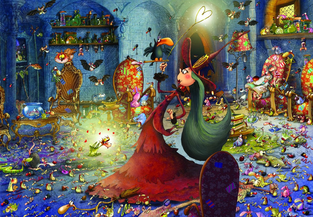 Sorcière - Hexe - Witch, Francois Ruyer (1000pcs)