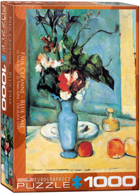 Vase bleu PFG (Le Vase Bleu), Paul Cézanne (utilisation / utilisée - puzzles pour de bon)