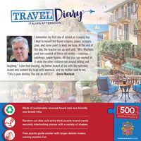 Journal de voyage - après-midi italien, David MacLean (500pcs)