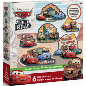 Disney Cars Multipack (WOOD - Shaped)