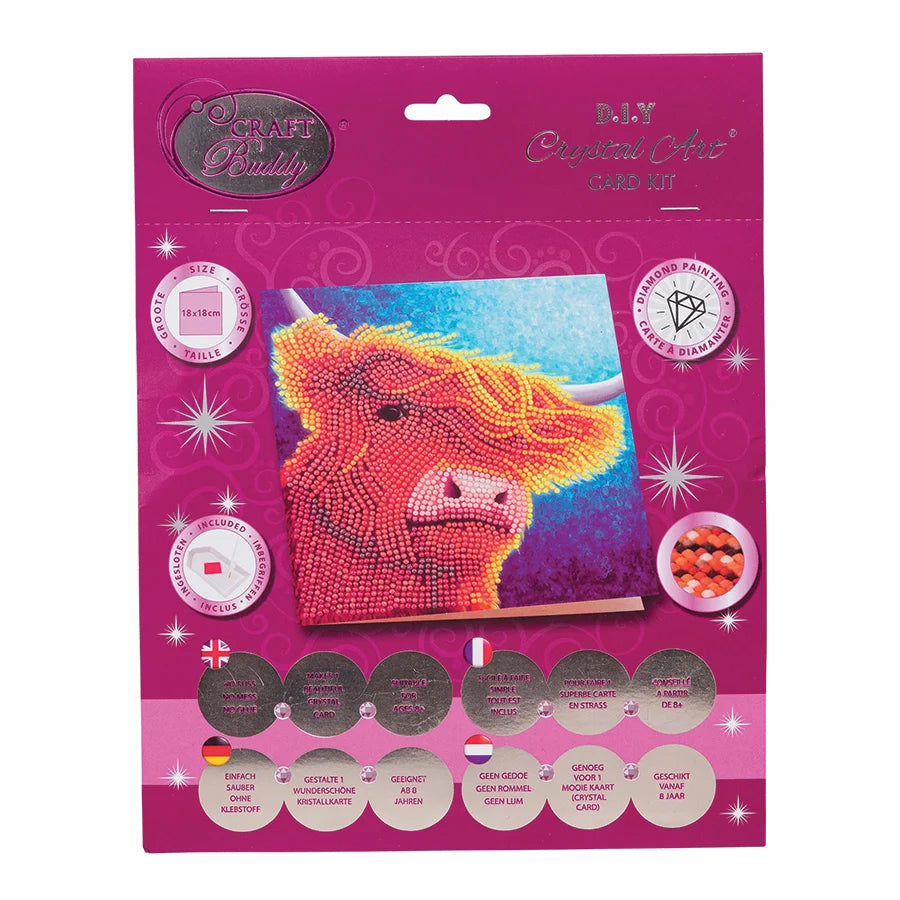 Crystal Art Card Kit - Gentle Soul