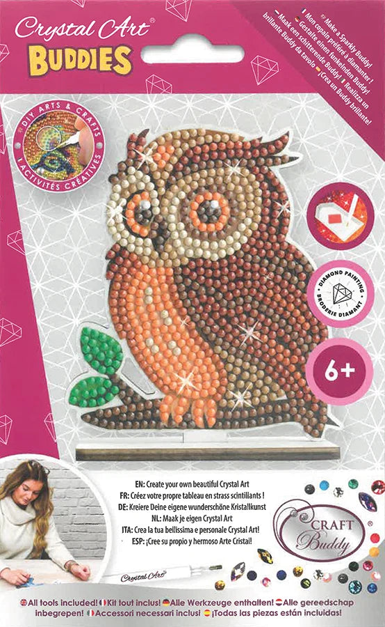 Crystal Buddies - Owl