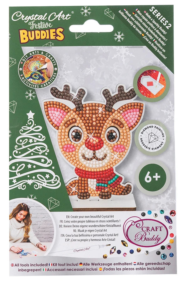 Crystal Buddies - Reindeer